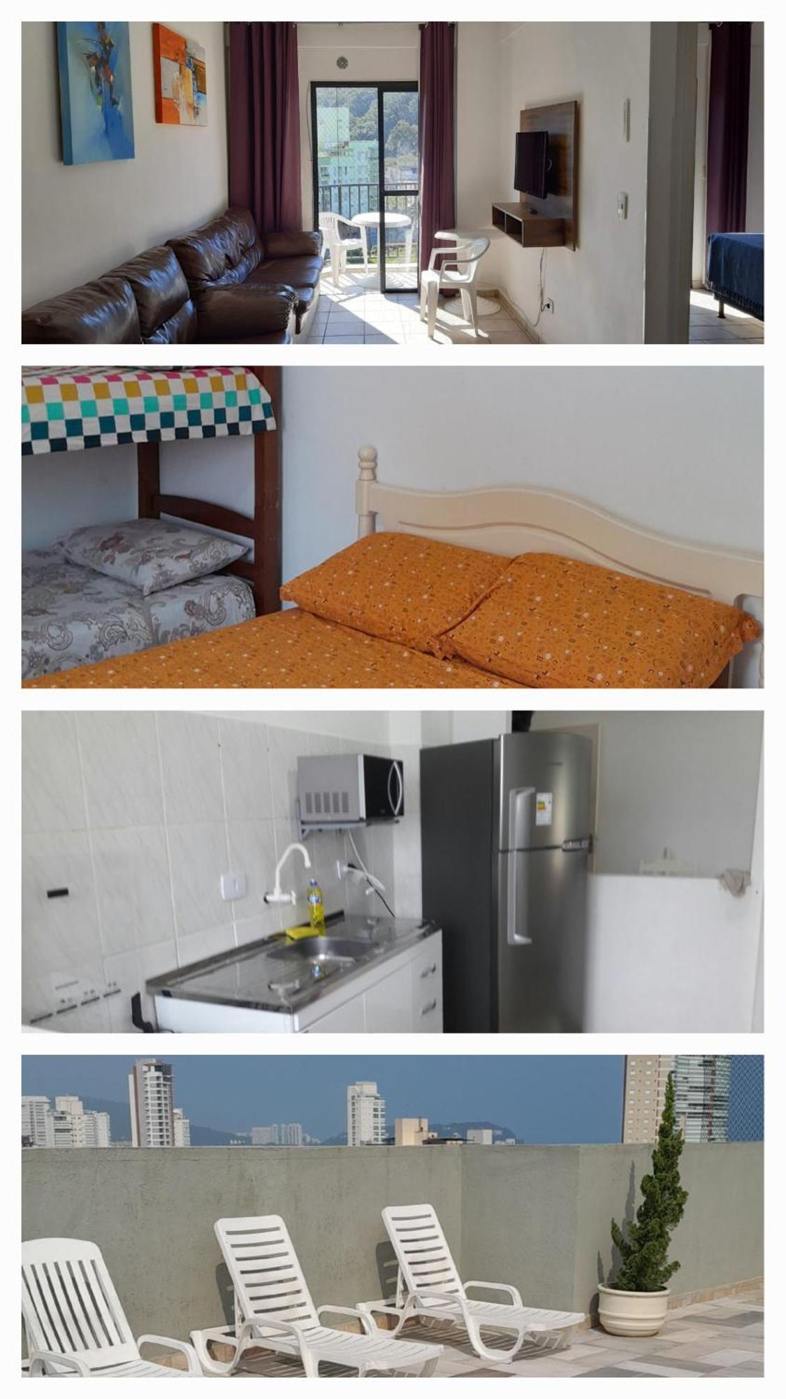 Biwa Condominio Cm Piscina, 1Garagem, Wi-Fi 300 Mega, Central De Vigilancia Remota , Centro Do Guaruja Proximo A Praia E Comercio, Horarios Check-In E Check-Out Flexiveis Zewnętrze zdjęcie